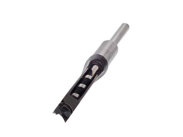 14mm 9/16'' Woodworking Square Hole Bits Drill Mortising Chisel Set 14mm/ 9/16' Mortiser Drills Bit Set