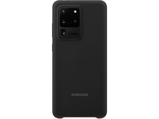 Samsung Genuine Silicone Cover Case For Galaxy S20 Ultra Black EF-PG988TBEGUS
