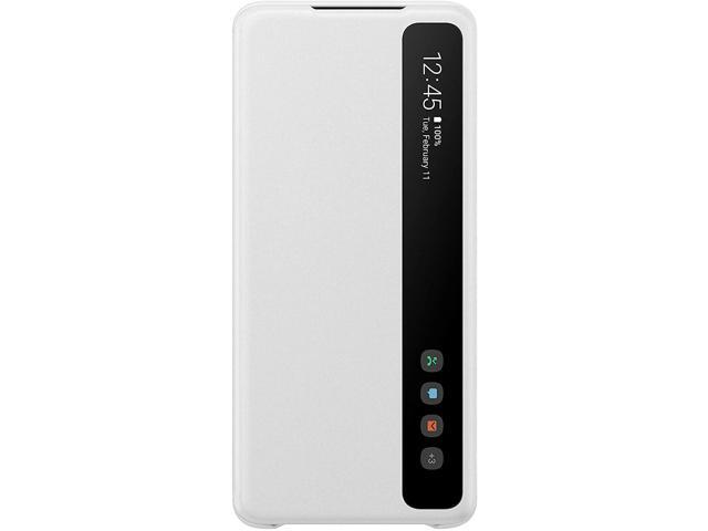Samsung Genuine Smart Clear View Cover For Galaxy S20+ S20+ 5G White EF-ZG985CWEGUS