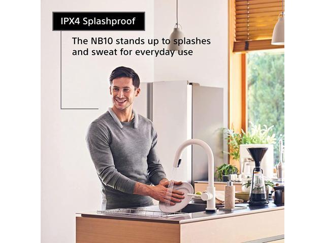 Sony - Bluetooth Wireless Neckband Speaker - White - image 10