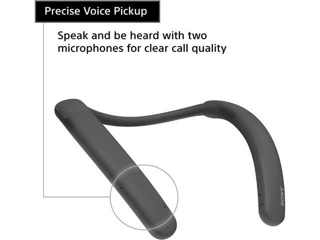 Sony - Bluetooth Wireless Neckband Speaker - White - image 9