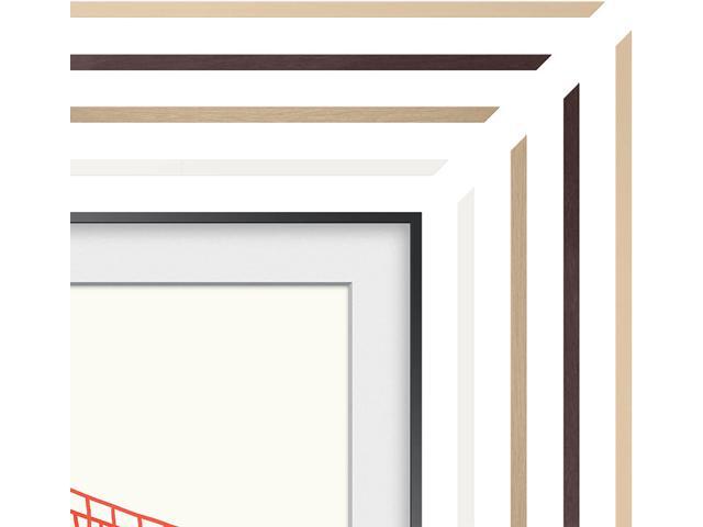 Samsung - 65” The Frame Customizable Bezel - Modern White - image 9