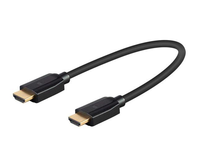 Monoprice Ultra 8K HDMI Cable - 1.5 Feet - Black High Speed, 8k@60Hz, HDR, 48Gbps, eARC, Compatible with PS 5 / PS 5 Digital Edition / Xbox...