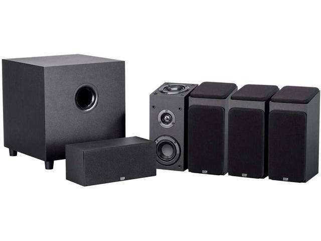 Monoprice Premium 5.1.4-Ch. Immersive Home Theater System - Black With 8 Inch 200 Watt Subwoofer - image 7