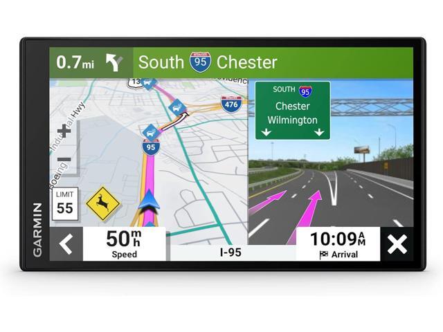 Garmin - DriveSmart 86 8" GPS with Built-In Bluetooth, Map Updates and Traffic Updates - Black - image 9