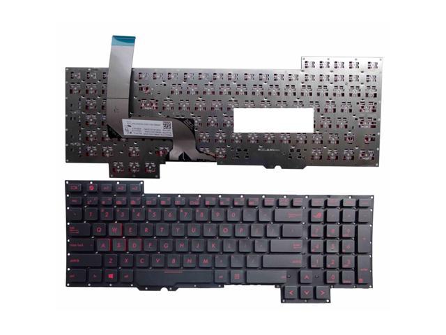 US For Asus G751 G751JM G751JT G751JY 0KNB0-E601RU00 ASM14C33SUJ442 Replace laptop keyboard Black English