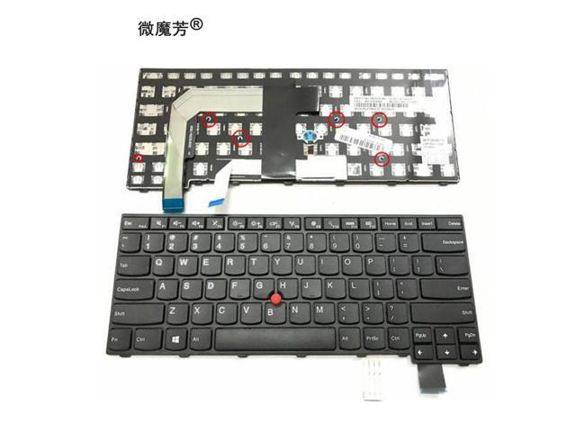 US Laptop Keyboard For for Lenovo Thinkpad T460S T470S T460 S2 NO Backlit Keyboard English