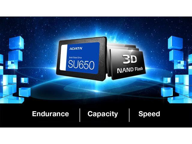 ADATA SU650 512GB 3D-NAND SATA 2.5 inch Internal SSD (ASU650SS-512GT-R)