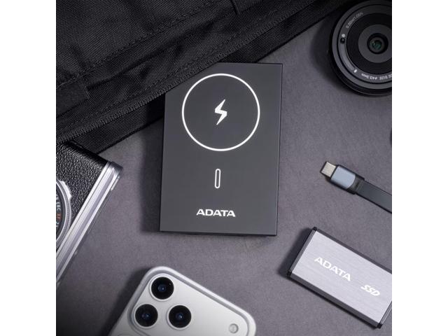 ADATA SR800 Magnetic Power Bank SSD, Power And Storage In The Clutch
