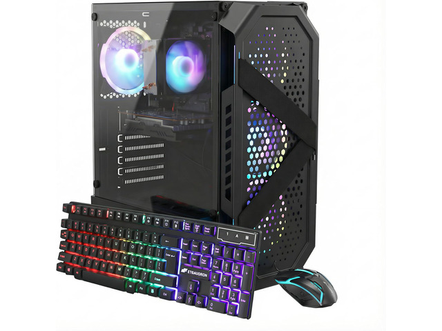 STGAubron Gaming PC Desktop Computer, Intel Core i7-6700 up to 4.0G, GeForce RTX