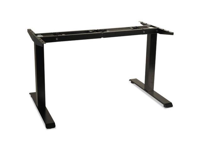 2-Stage Electric Adjustable Table Base, 27 1/4' to 47 1/4' High, Black