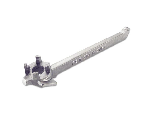 AMPCO SAFETY TOOLS W-56 Drum Bung/Plug Wrench,Offset,12 In. L