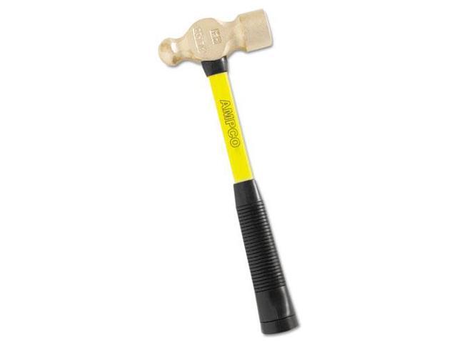 AMPCO SAFETY TOOLS H-4FG 32 oz. Ball Peen Hammer, 14' Fiberglass Handle