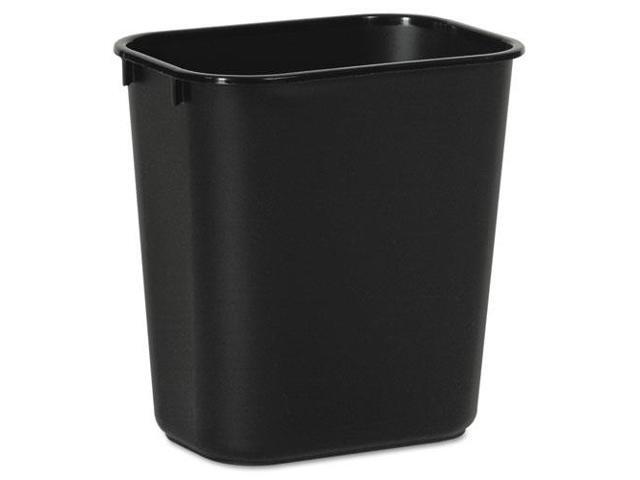 Boardwalk Soft-Sided Wastebasket, 14 Qt, Plastic, Black 14QTWBBLA
