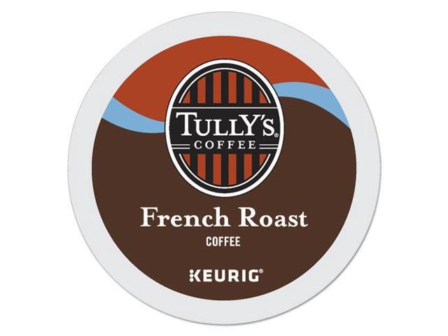 Tully's Coffee French Roast, Keurig Single-Serve K-Cup Pods, Dark Roast Coffee, 24 Count/Box