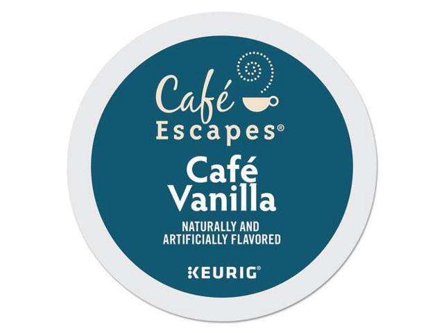 Café Escapes Café Vanilla, Keurig Single-Serve K-Cup Pods, 24 Count/Box