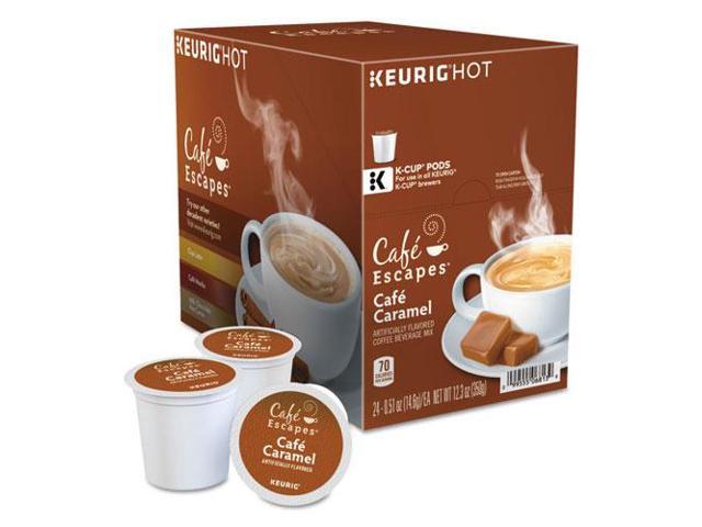 Café Escapes Café Caramel, Keurig Single-Serve K-Cup Pods, 24 Count/Box