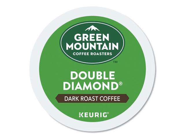 Green Mountain Coffee Roasters Double Black Diamond Coffee, Keurig Single-Serve K-Cup Pods, Dark Roast Coffee, 24 Count/Box