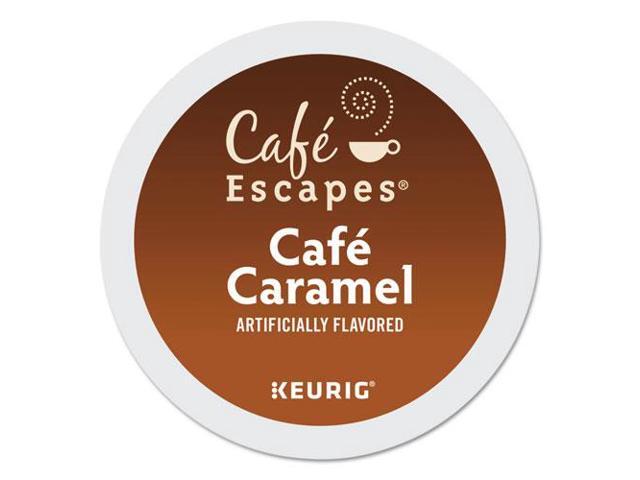 Café Escapes Café Caramel, Keurig Single-Serve K-Cup Pods, 24 Count/Box