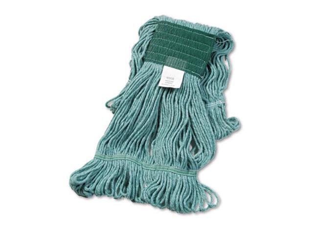 Boardwalk Super Loop Wet Mop Head Cotton/Synthetic Medium Size Green 502GNEA
