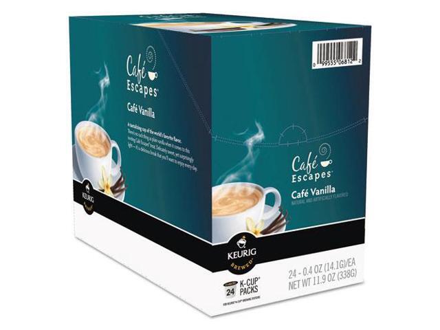 Café Escapes Café Vanilla, Keurig Single-Serve K-Cup Pods, 24 Count/Box