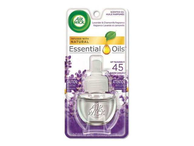 Air Wick Scented Oil Refill Relaxation Lavender & Chamomile 0.67oz Bottle Blue