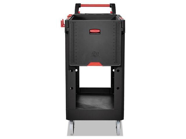 Rubbermaid Commercial Heavy Duty Adaptable Utility Cart, 2 Shelves, 17.8'w x 46