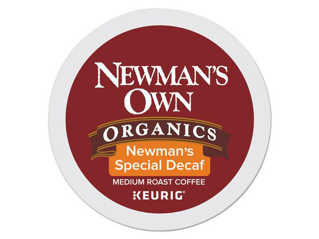 Newman's Own Special Decaf Coffee, Keurig Single-Serve K-Cup Pods, Medium Roast Coffee, 24 Count/Box