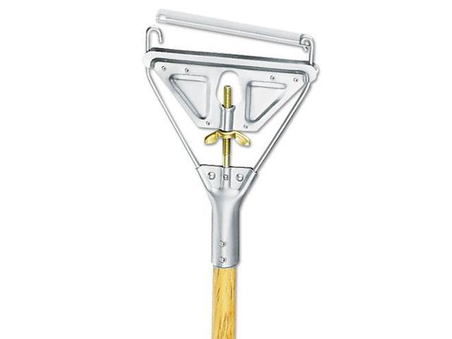 Boardwalk Quick Change Metal Head Wooden Mop Handle Junior 7/8 dia x 54 Natural 601