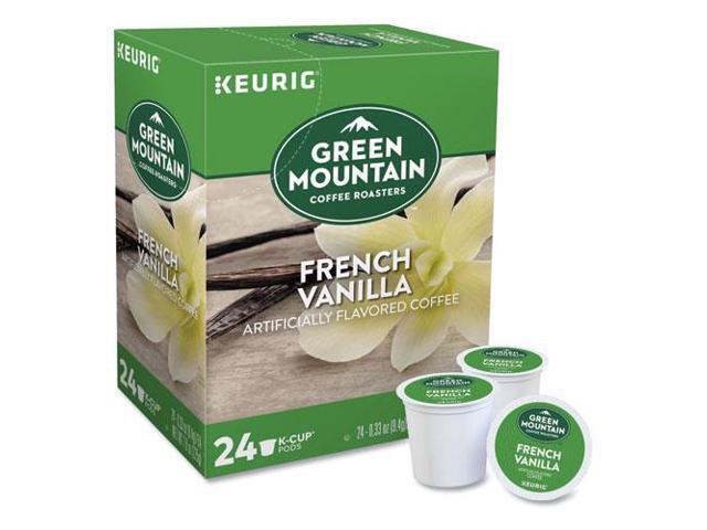 Green Mountain Coffee Roasters French Vanilla Coffee, Keurig Single-Serve K-Cup Pods, Light Roast Coffee, 24 Count/Box