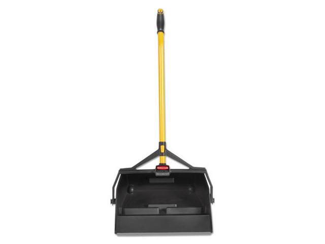 Rubbermaid Commercial Debris Pan Wet/Dry 32 oz Cap 16-7/8'x12'x29' Black 2018806