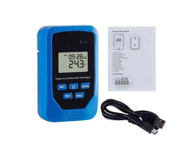 TL-505 Digital Temperature Humidity Recorder Digital Thermometer Hygrometer Industrial High Accuracy Termometro Digital Data