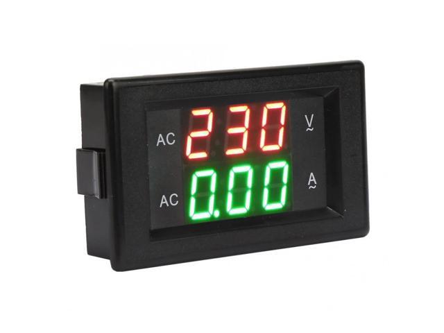 YB4835VA Digital Display AC 500V/50A LED Ampere Meter Voltmeter Current Solid Type