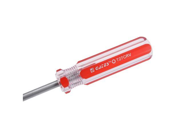 Magnetic T27 Torx Screwdriver with 4 Inch S2 Steel Shaft