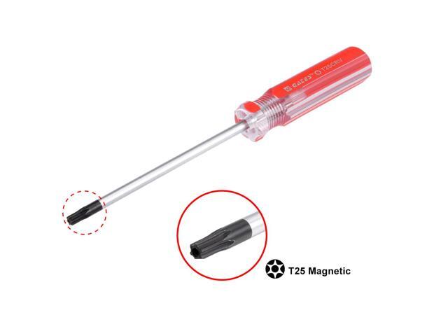 Magnetic T25 Torx Screwdriver with 4 Inch Cr-V Steel Shaft