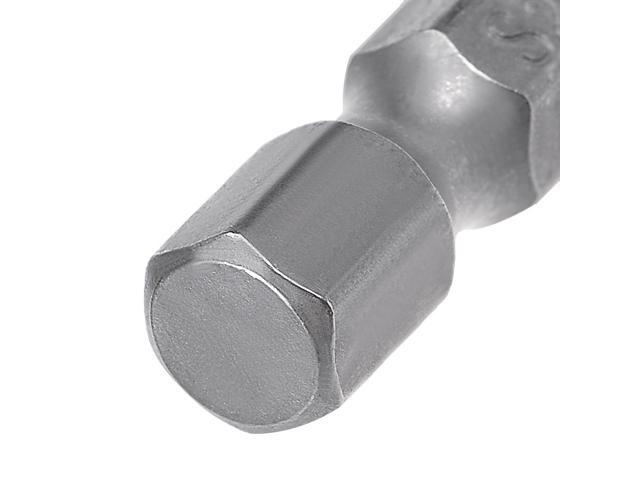 5 Pcs 1/4' Hex Shank T6 Magnetic Security Torx Screwdriver Bits 50mm Length