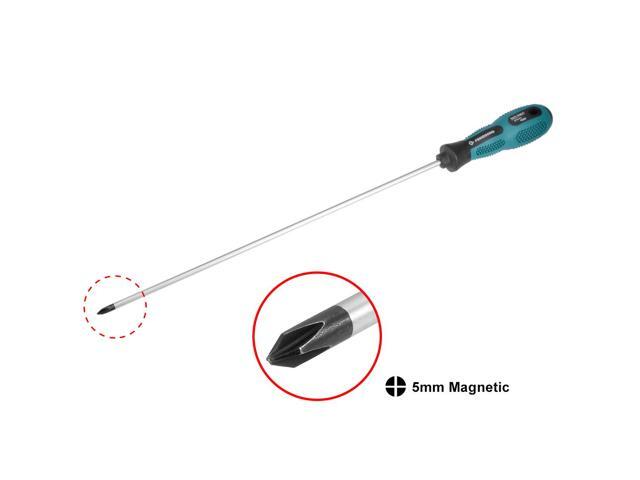 #1 Phillips Screwdriver 12 Inch Round Shaft Non Slip Comfortable Handle