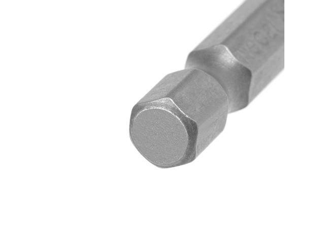 5Pcs 1/4-Inch Hex Shank 50mm Length Phillips 3PH0 Magnetic Screw Driver S2 Screwdriver Bits