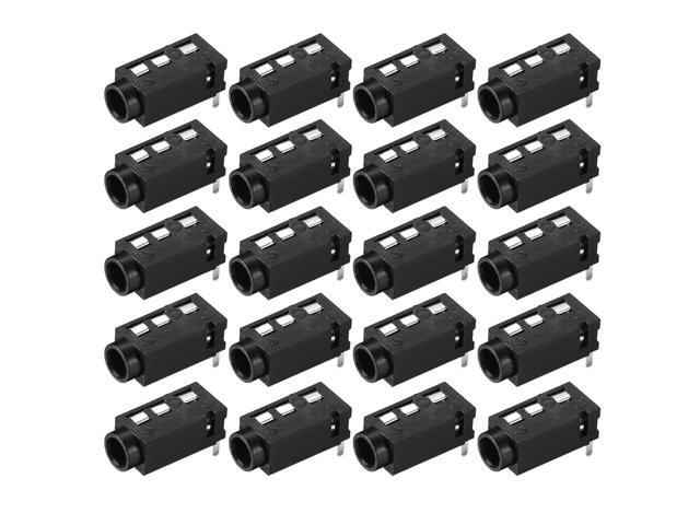 3.5 mm Audio Jack Connector PCB Mount Female Socket 4 Pin PJ-320A 20pcs