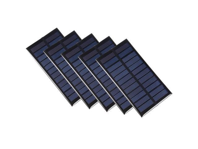 5Pcs 1W 6V Small Solar Panel Module DIY Polysilicon for Toys Charger