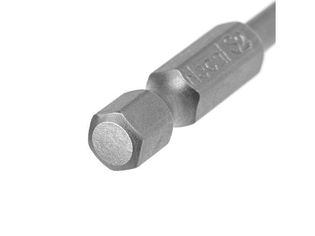 5Pcs 1/4-Inch Hex Shank 75mm Length Phillips 4PH2 Magnetic Screw Driver S2 Screwdriver Bits