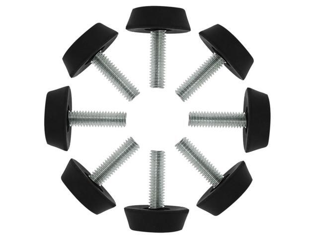 M6 x 20 x 25mm Furniture Glide Leveling Feet Floor Protector for Table Leg 8pcs