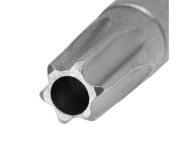 5 Pcs 1/4' Hex Shank T30 Magnetic Security Torx Screwdriver Bits 50mm Length
