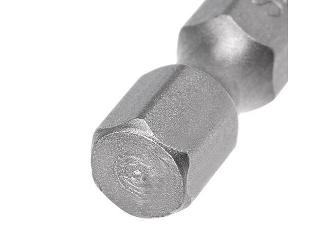 5 Pcs 1/4' Hex Shank T30 Magnetic Security Torx Screwdriver Bits 50mm Length