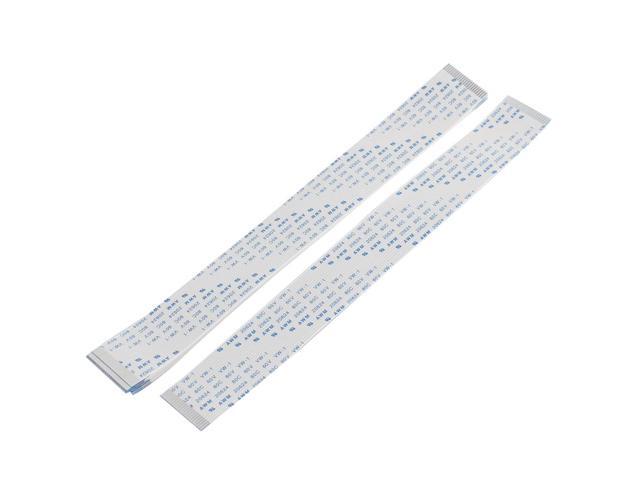 Unique Bargains 10Pcs 1.0mm Pitch 22 Pin AWM 20624 80C 60V VW-1 Flexible Flat Cable FFC 200mm