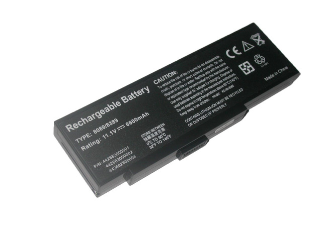 6600mAh laptop battery forPackard Bell Easy Note E1, E3, E5, E6, MIT-NYN0Z, MIT-CAI0, MIT-CAI02 series 442677000001 442677000003 442677000004...