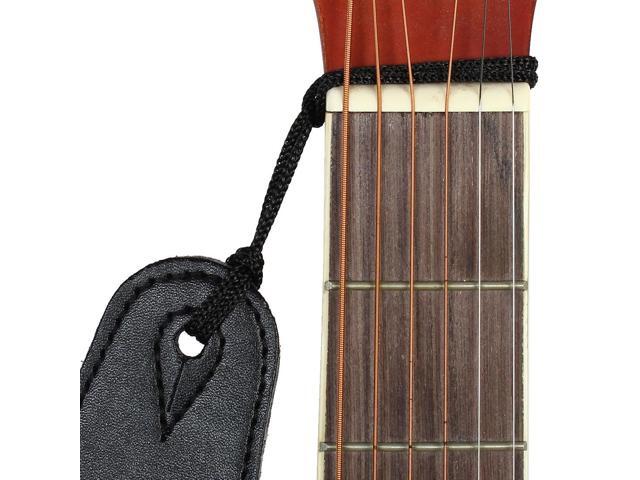 Faux Leather End National Style Adjustable Guitar Shoulder Strap Bass Belt Green