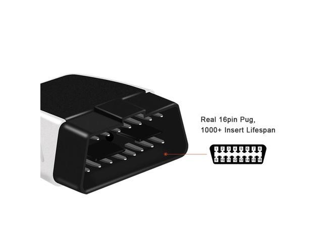 ELM327 V2.2 Better Than ELM327 V1.5 with PIC18F25K80 Bluetooth 4.0 with LED Light Support J1850 Protocol For IOS/Android/PC