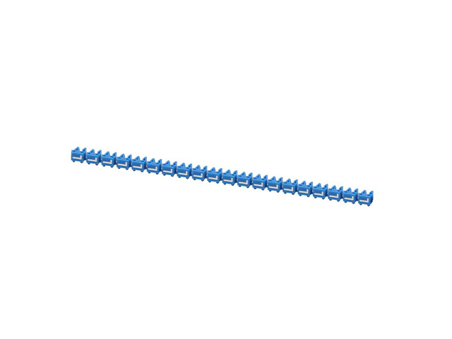 20Pcs Letters 'L' Network Cable Labels Markers Blue for 1.0-3.0mm Dia Wire