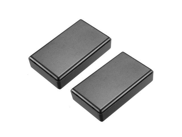 2pcs 70 x 42 x 18mm Electronic Plastic DIY Junction Box Enclosure Case Black